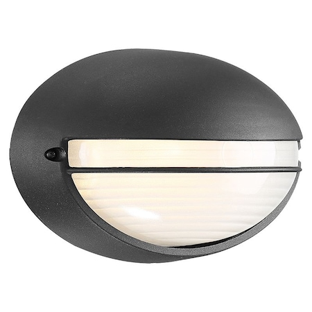 Access Lighting Clifton, Outdoor LED Bulkhead, Black Finish, Opal Glass 20270LEDDMG-BL/OPL